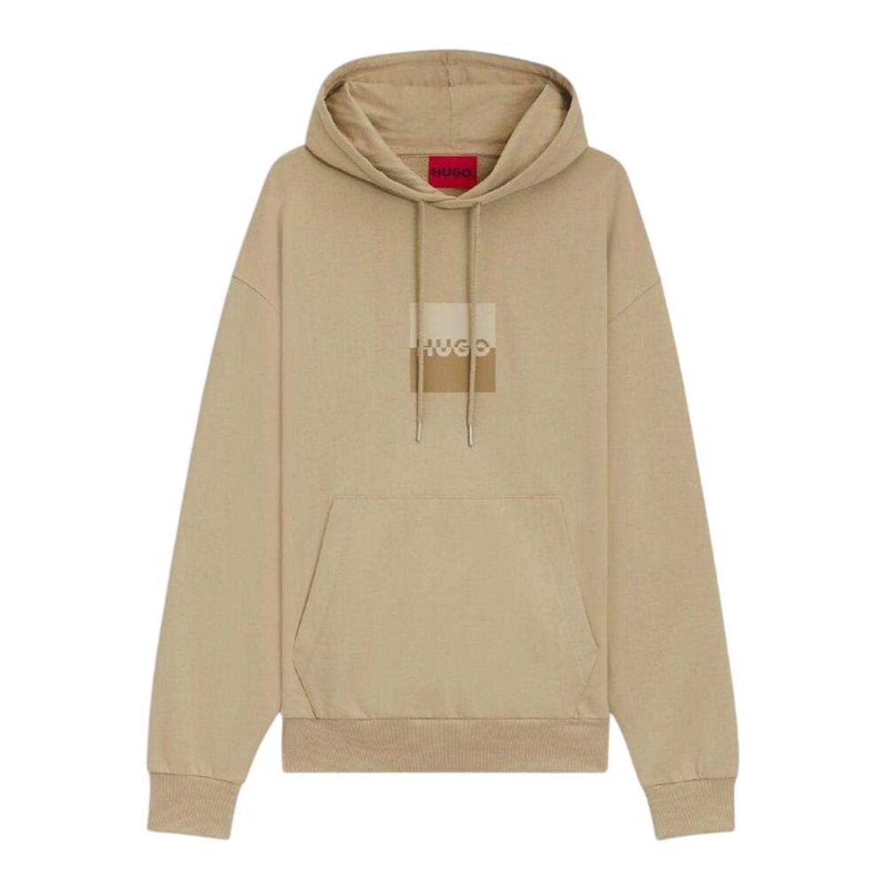 Hugo Mens  Regular Drop Sleeve Hoodie / Medium Beige
